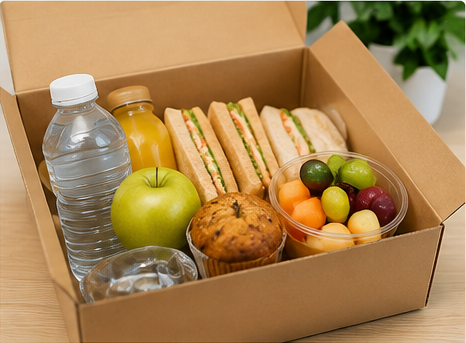 Food Box &
Refreshments